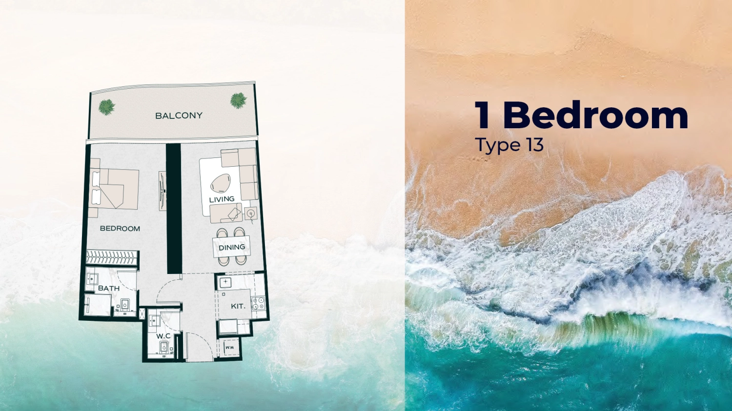 1 BR - Type A